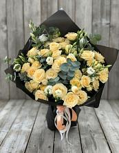 Букет цветов из:  Розы и Лизиантусы в Архиповском