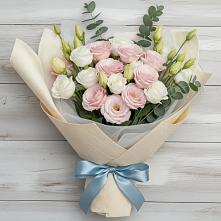 Букет цветов из:  Лизиантусы #REPLACE_PRED# Архиповском