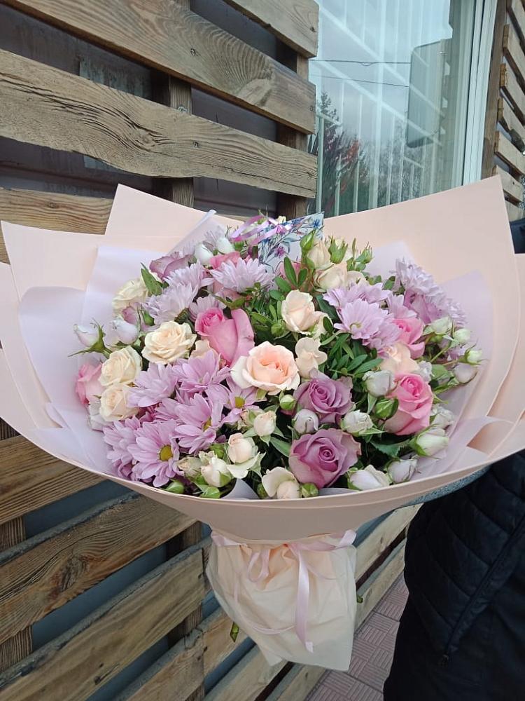 Букет цветов из: Розы и Хризантемы в Архиповском