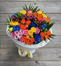 Букет цветов из:  Розы и Хризантемы в Архиповском