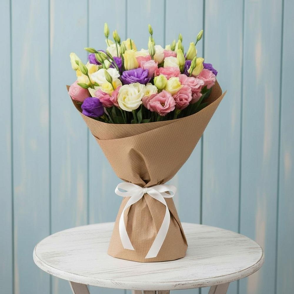 Букет цветов из: Лизиантусы в Архиповском